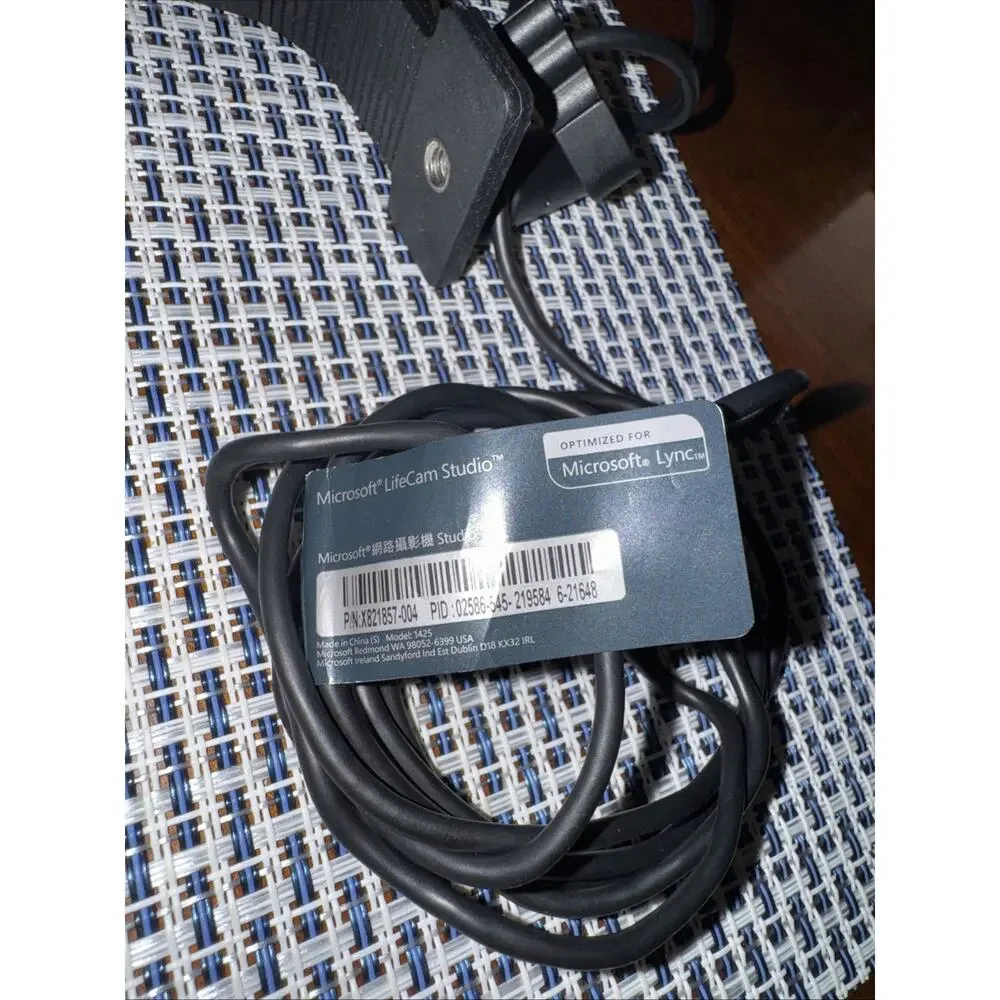 Microsoft LifeCam Studio 1080p HD Model 1425 With Black Case